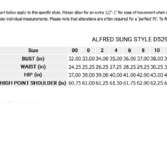 Alfred Sung 529...Full Length, One shoulder Dress...Sangria....Size 2...NWT - Picture 3 of 4